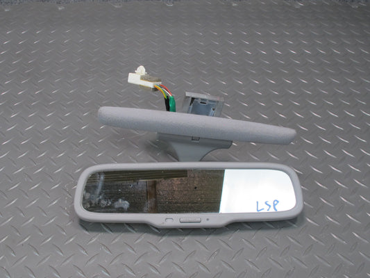 04-06 Lexus UCF30L LS430 Auto Dimming Interior Rear View Mirror w Sun Visor OEM