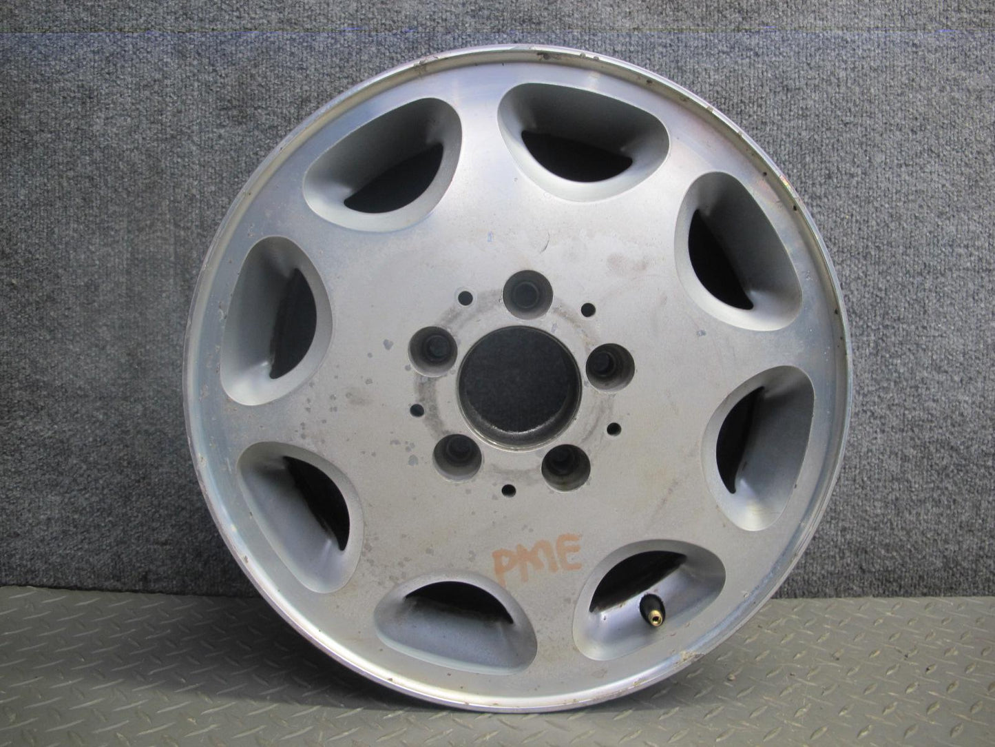 1995 Mercedes W124 300D Factory R15 15" Wheel Rim 15x6.5J ET44 1244011802 OEM