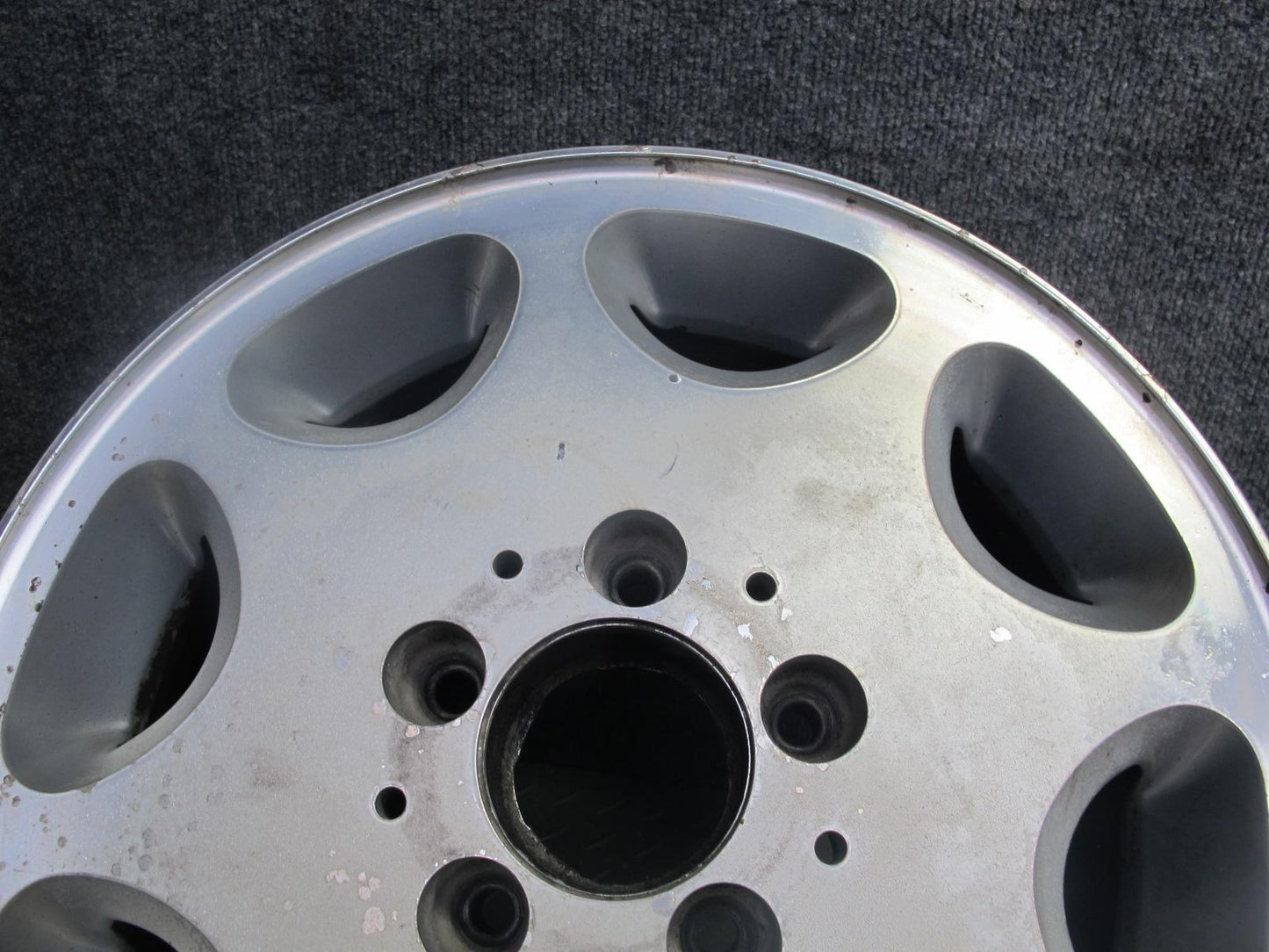 1995 Mercedes W124 300D Factory R15 15" Wheel Rim 15x6.5J ET44 1244011802 OEM