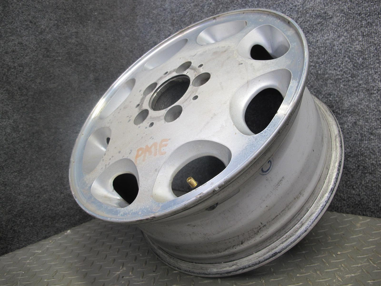 1995 Mercedes W124 300D Factory R15 15" Wheel Rim 15x6.5J ET44 1244011802 OEM