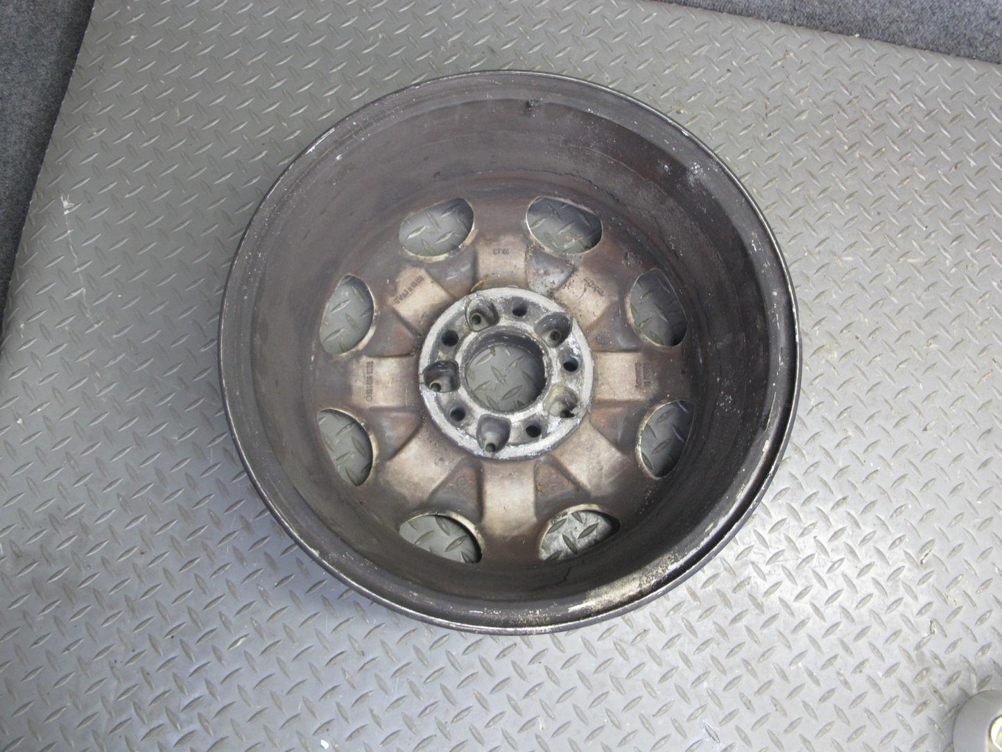 1995 Mercedes W124 300D Factory R15 15" Wheel Rim 15x6.5J ET44 1244011802 OEM