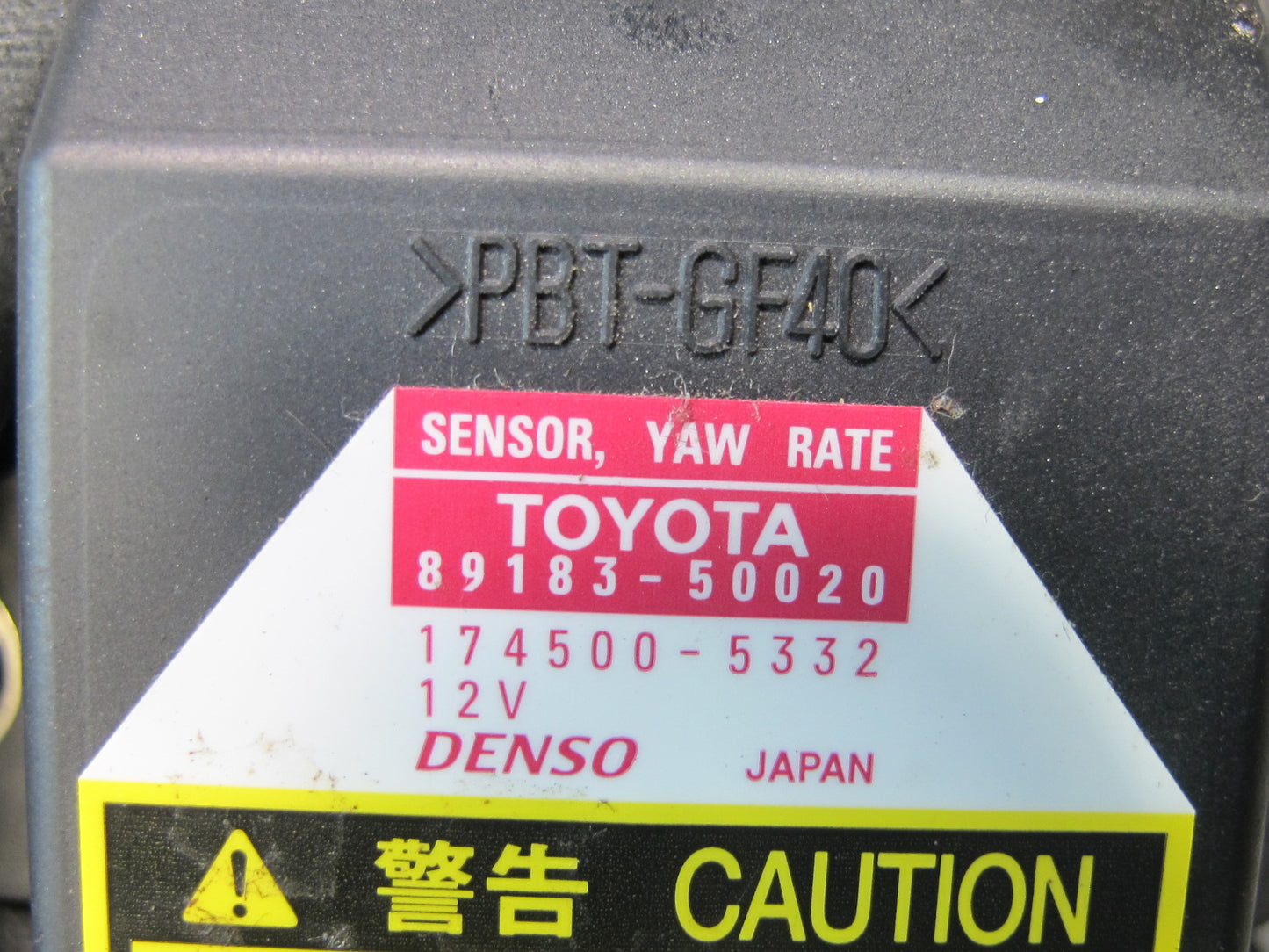 04-06 Lexus UCF30L LS430 YAW Turn Rate Stability Sensor 89183-50020 OEM