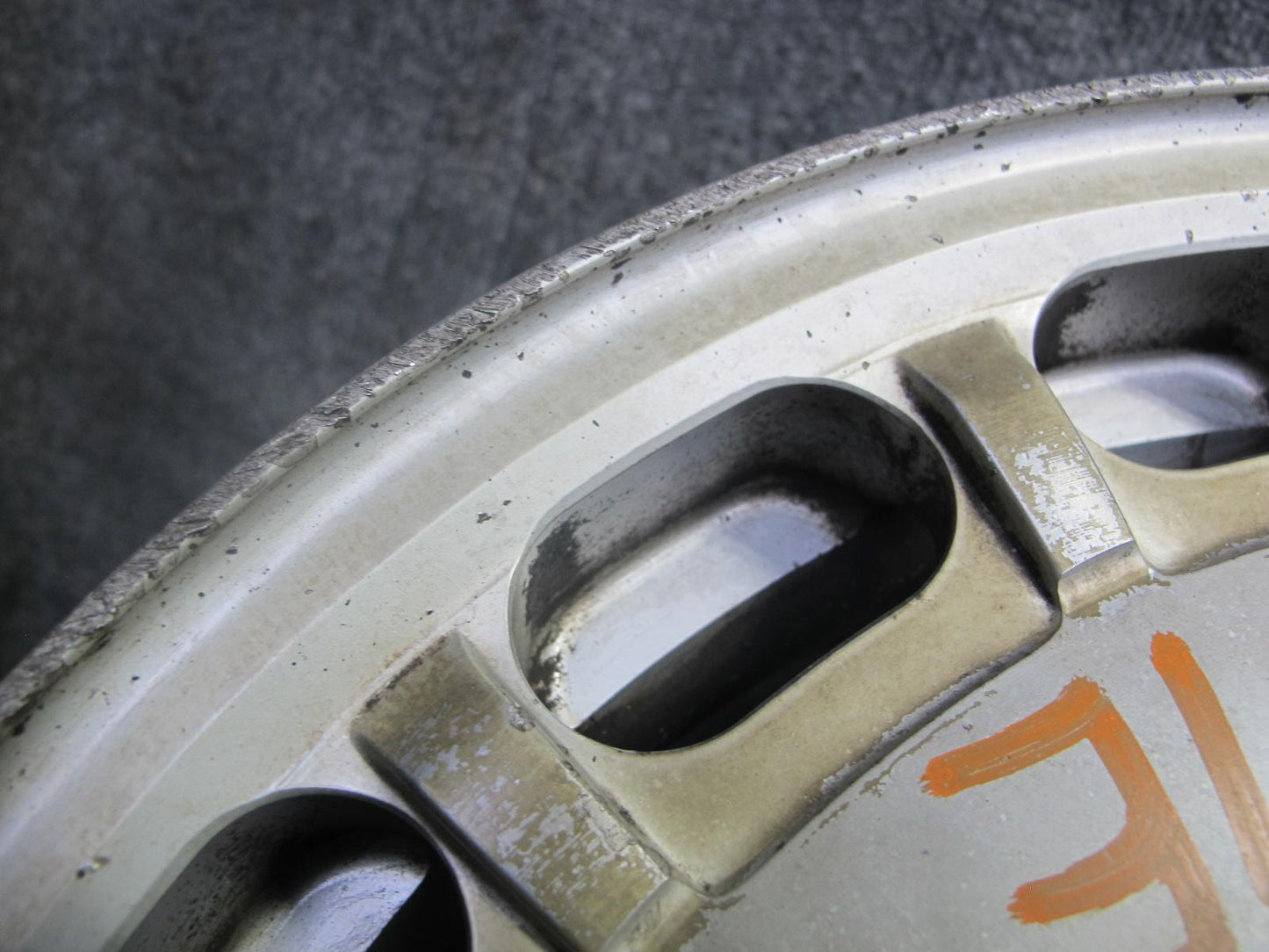 86-89 Mercedes W124 300D Factory R15 15" Wheel Rim 15x6.5J ET49 1244001802 OEM