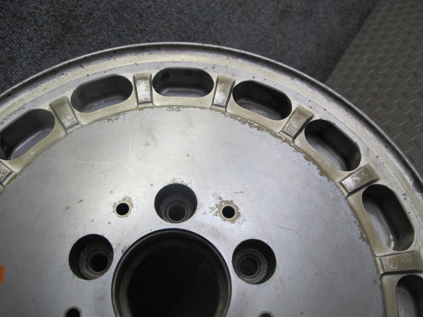 86-89 Mercedes W124 300D Factory R15 15" Wheel Rim 15x6.5J ET49 1244001802 OEM