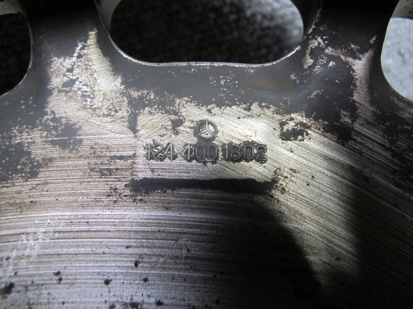 86-89 Mercedes W124 300D Factory R15 15" Wheel Rim 15x6.5J ET49 1244001802 OEM