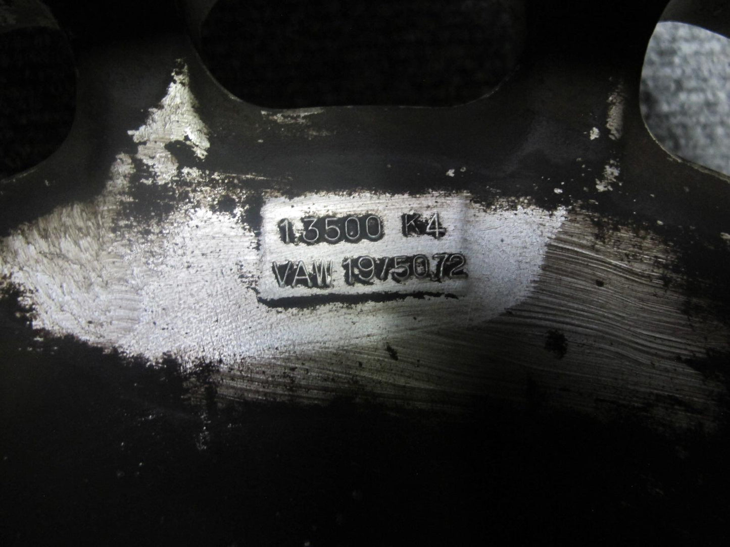 86-89 Mercedes W124 300D Factory R15 15" Wheel Rim 15x6.5J ET49 1244001802 OEM