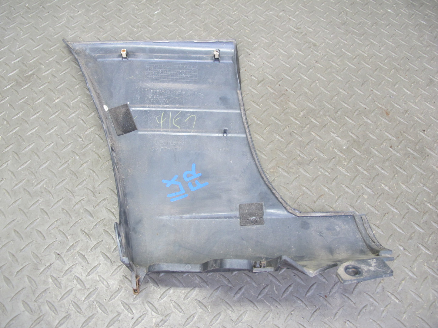 98-02 Lexus LX470 Right Front & Rear Door Fender Lower Trim Molding Set of 3