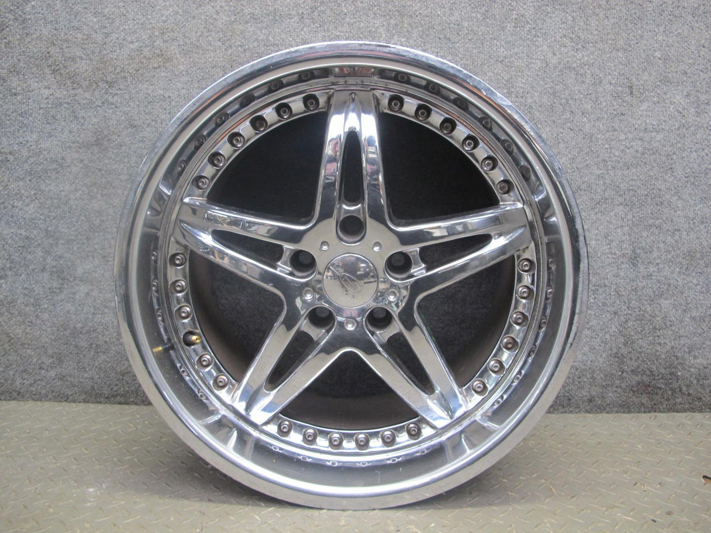 Set of 4 MHT R18 18" Chrome Wheel Rim 18X8.5J ET34 18X10J ET40 5X114.3