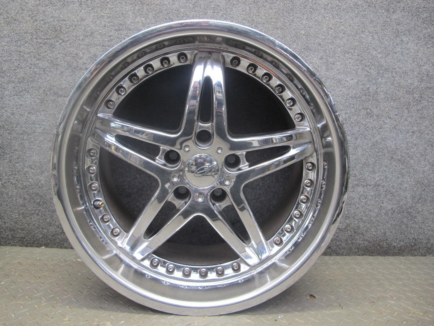 Set of 4 MHT R18 18" Chrome Wheel Rim 18X8.5J ET34 18X10J ET40 5X114.3
