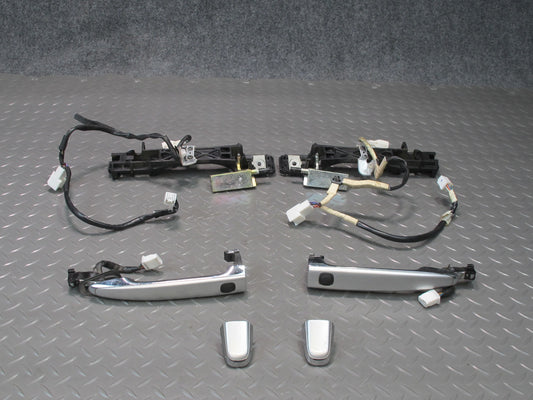 04-06 Lexus LS430 Rear Left & Right Door Exterior Handle Set w Keyless OEM