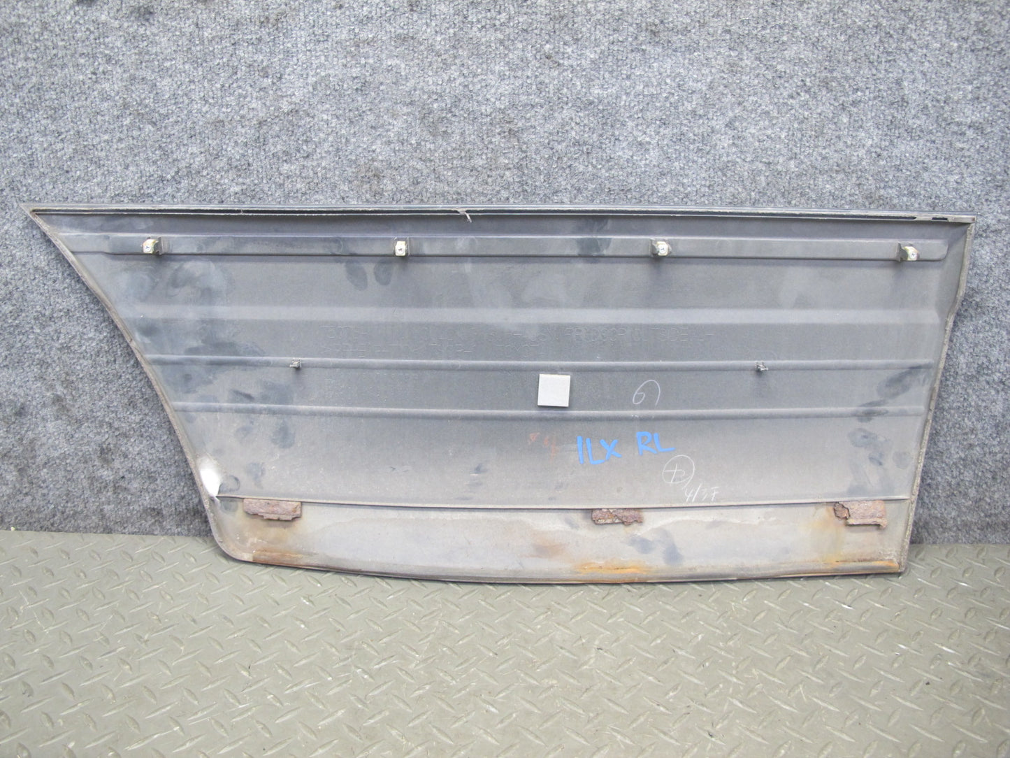 98-02 Lexus LX470 Left Front & Rear Door Fender Lower Trim Molding Set of 3