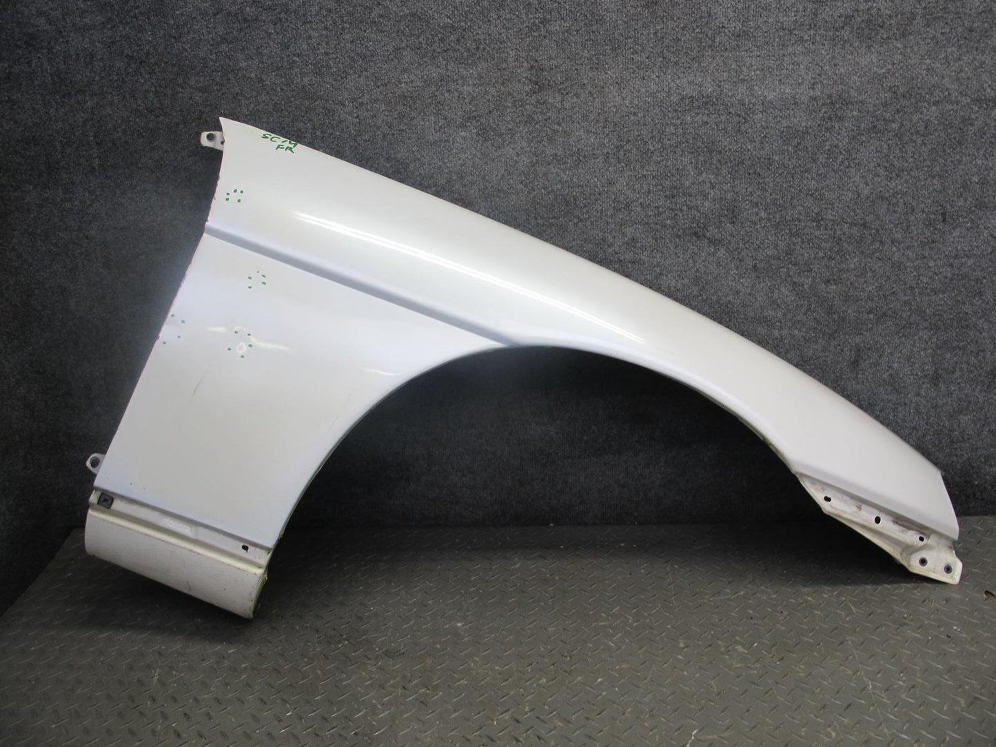 92-00 Lexus UZZ30L SC300 SC400 Front Right Fender Shell Cover Panel White OEM