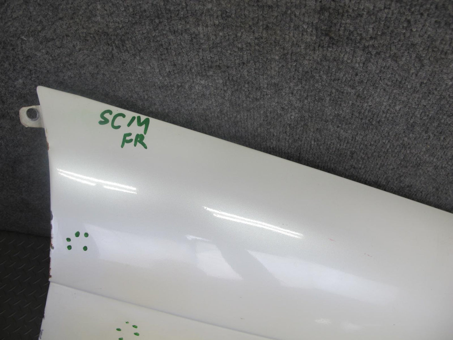 92-00 Lexus UZZ30L SC300 SC400 Front Right Fender Shell Cover Panel White OEM