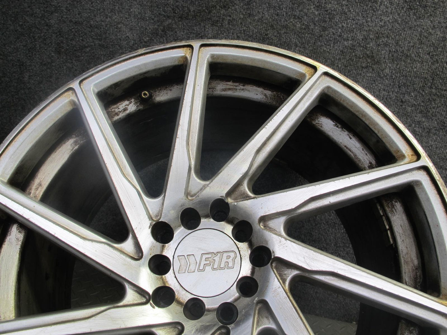 F1R F29 R18 18" Wheel Rim 18X9.5J ET38 5x100 5x114.3