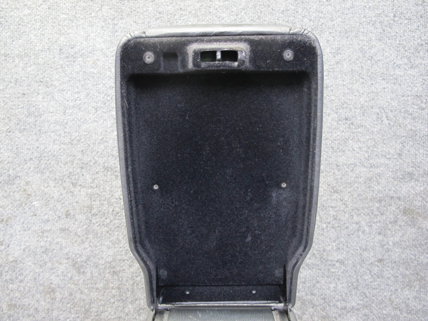 96-99 Mercedes W140 C140 CL Coupe Center Console Trim Cover Panel w Armrest OEM