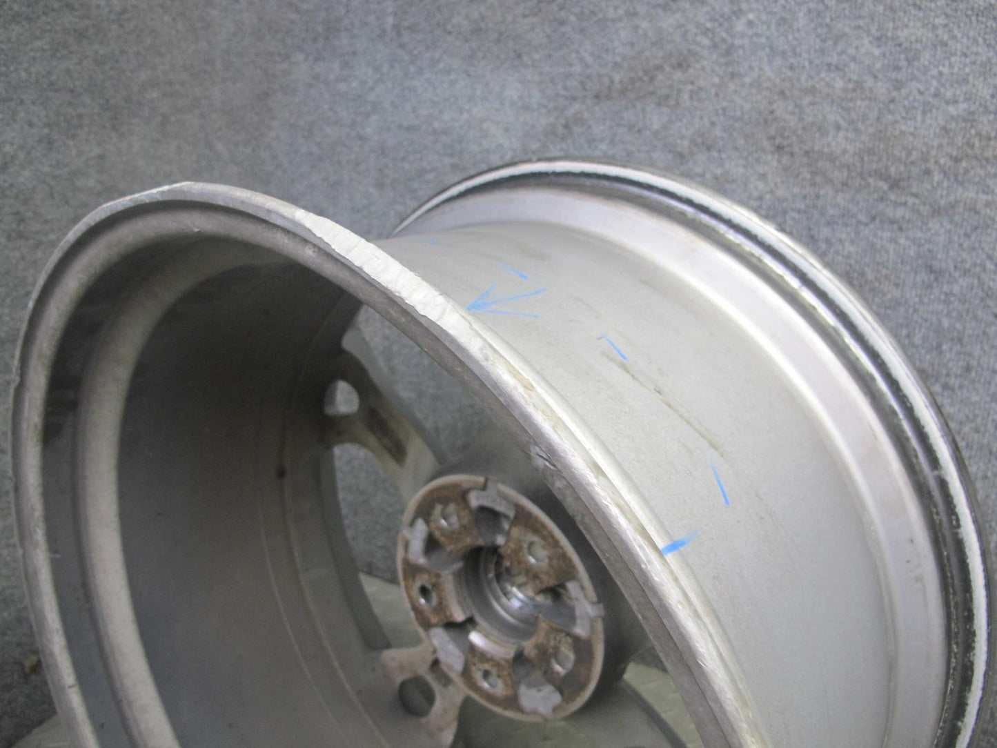 13-14 Nissan Z34 370Z Nismo Front R19 19" Forged Wheel Rim 19X9.5J ET40 OEM Bent