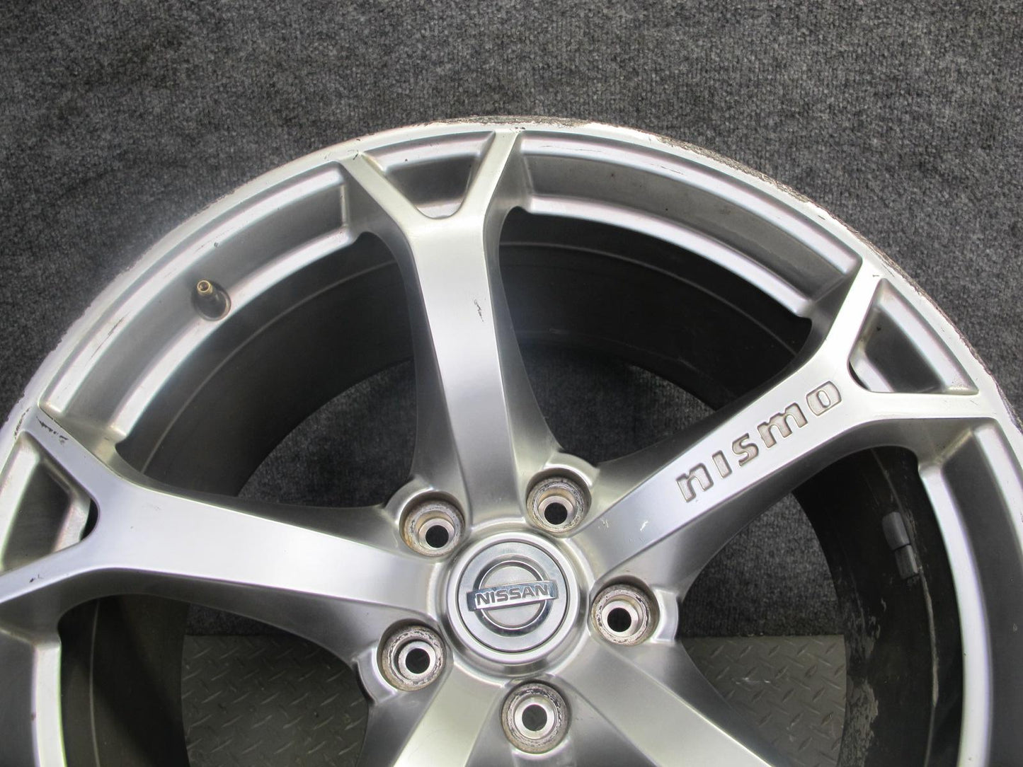 13-14 Nissan Z34 370Z Nismo Front R19 19" Forged Wheel Rim 19X9.5J ET40 OEM Bent