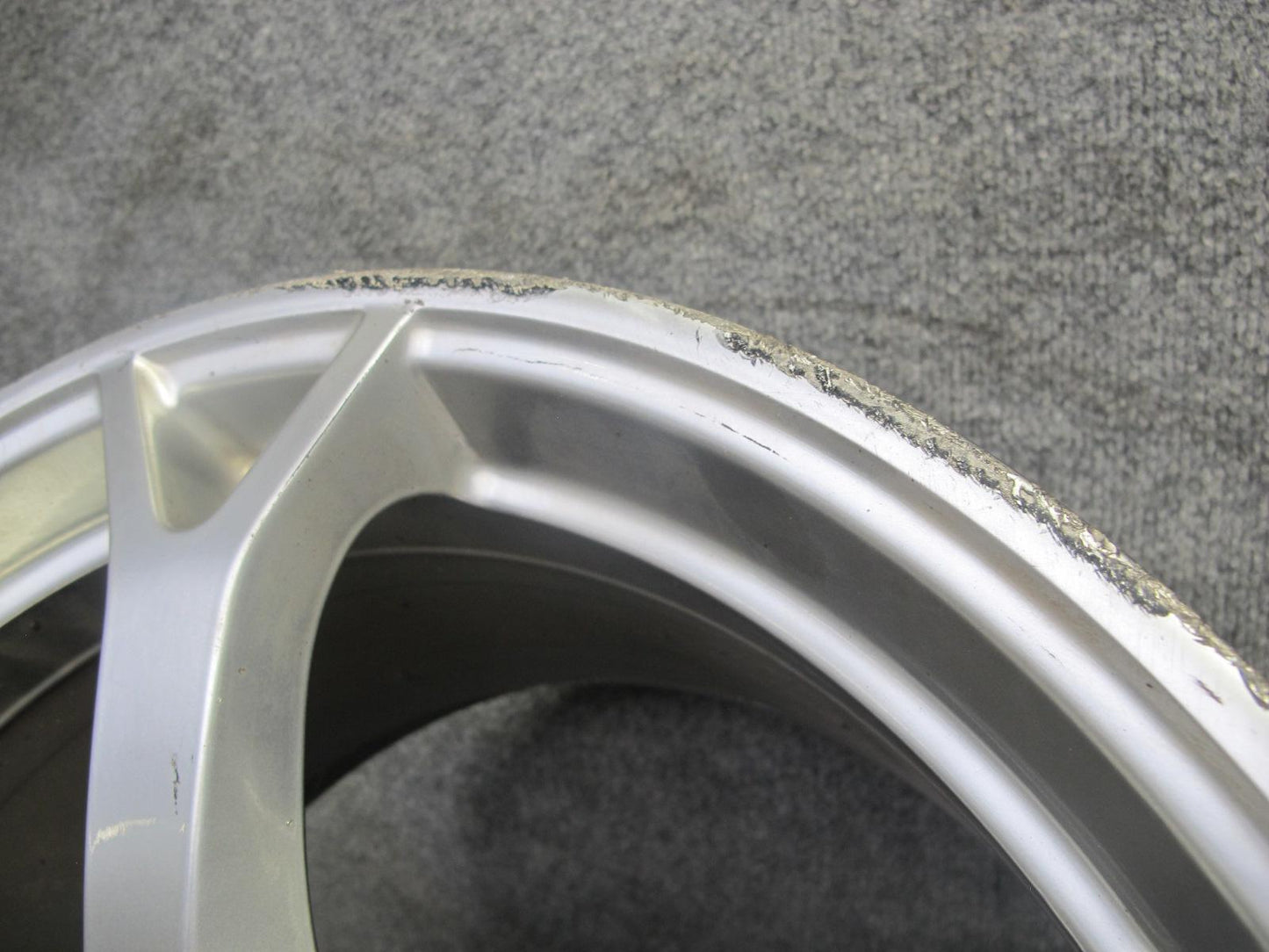 13-14 Nissan Z34 370Z Nismo Front R19 19" Forged Wheel Rim 19X9.5J ET40 OEM Bent