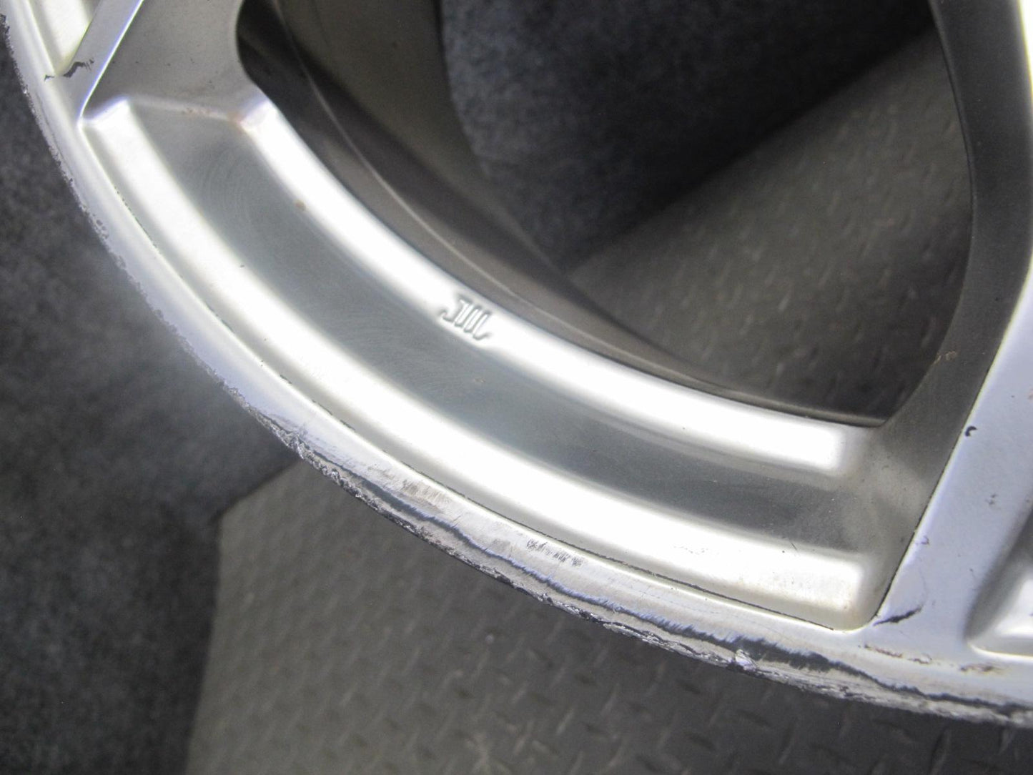 13-14 Nissan Z34 370Z Nismo Front R19 19" Forged Wheel Rim 19X9.5J ET40 OEM Bent