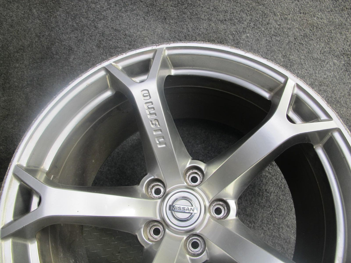 13-14 Nissan Z34 370Z Nismo Rear R19 19" Forged Wheel Rim 19X10.5J ET23 OEM