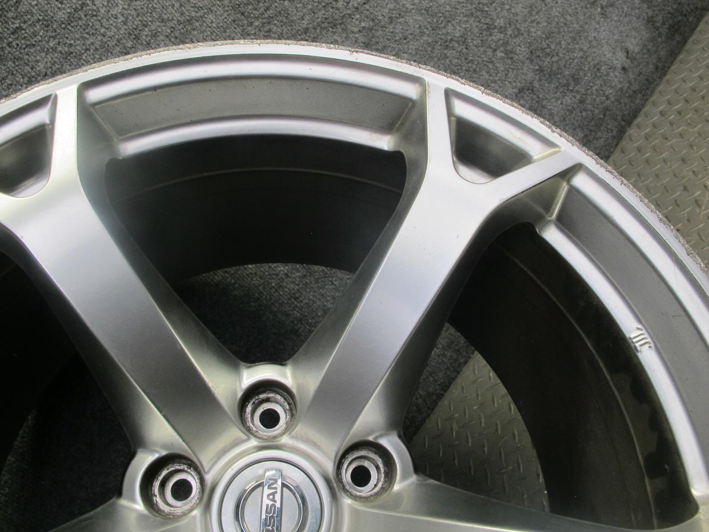 13-14 Nissan Z34 370Z Nismo Rear R19 19" Forged Wheel Rim 19X10.5J ET23 OEM