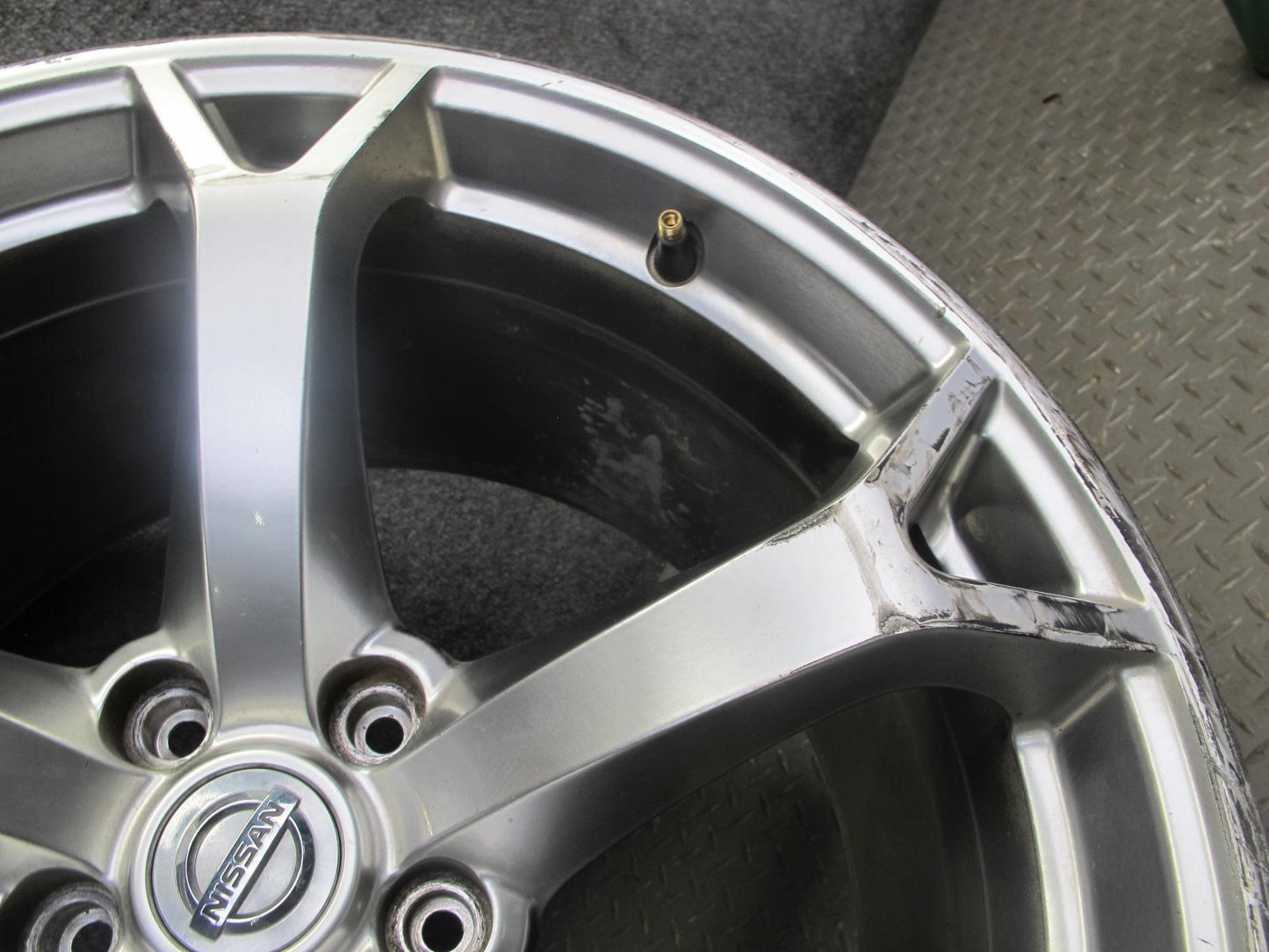 13-14 Nissan Z34 370Z Nismo Rear R19 19" Forged Wheel Rim 19X10.5J ET23 OEM