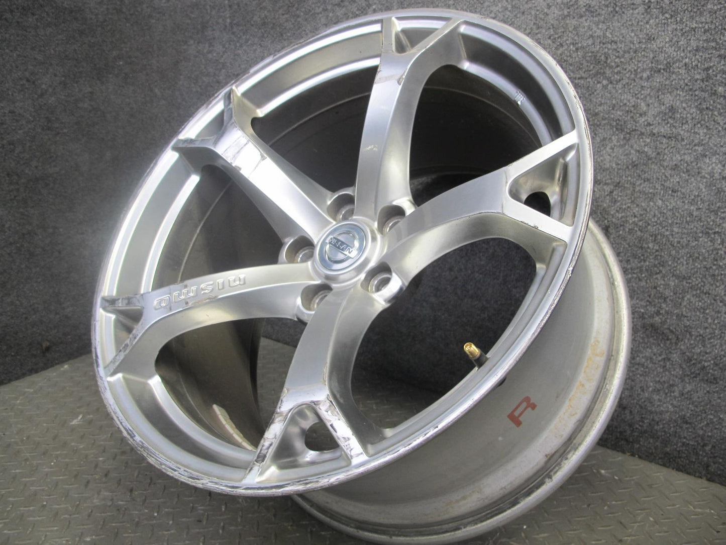 13-14 Nissan Z34 370Z Nismo Rear R19 19" Forged Wheel Rim 19X10.5J ET23 OEM