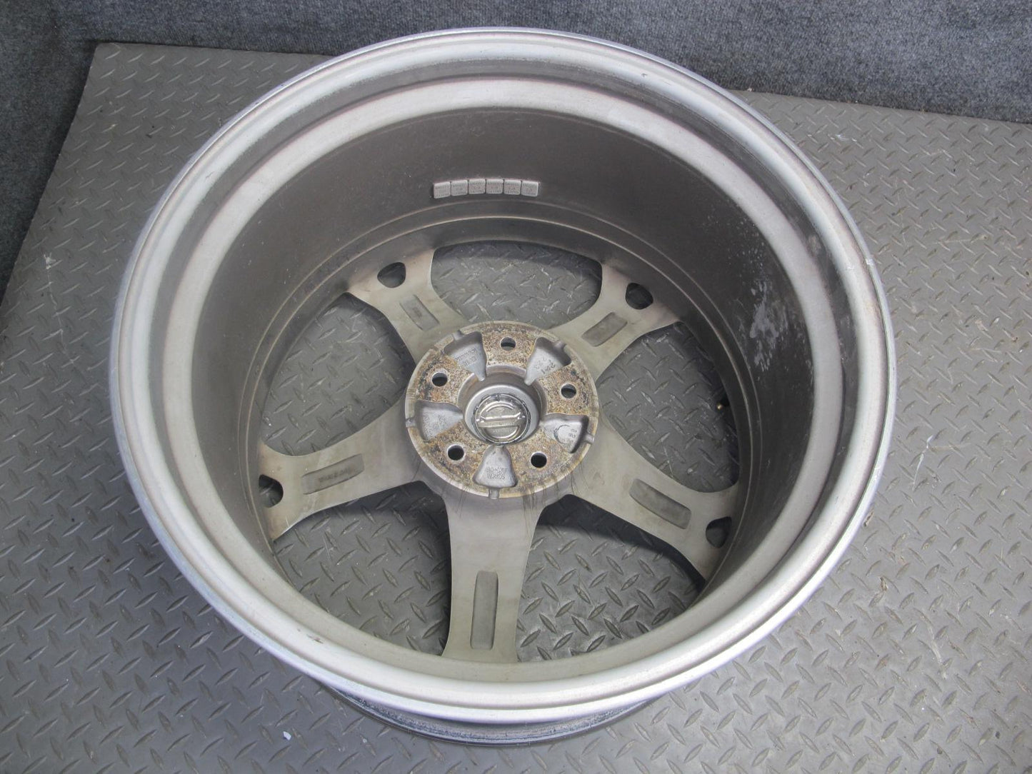 13-14 Nissan Z34 370Z Nismo Rear R19 19" Forged Wheel Rim 19X10.5J ET23 OEM