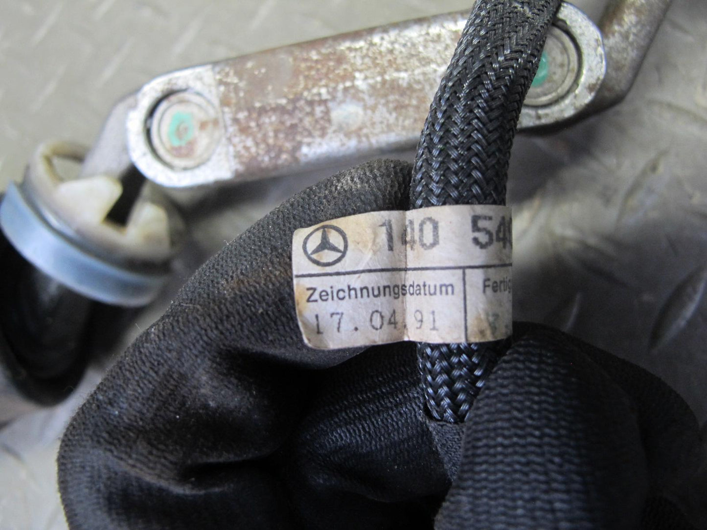 96-99 Mercedes W140 C140 CL Coupe Steering Column Switch Motor Assembly OEM