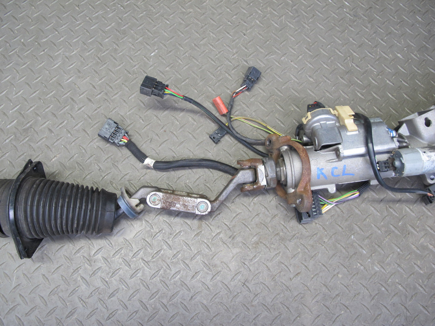 96-99 Mercedes W140 C140 CL Coupe Steering Column Switch Motor Assembly OEM