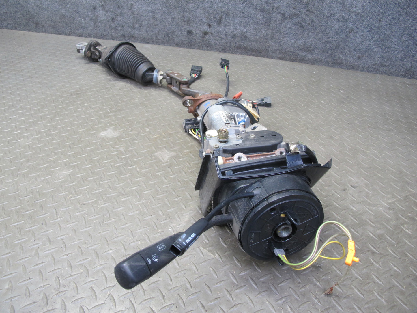 96-99 Mercedes W140 C140 CL Coupe Steering Column Switch Motor Assembly OEM