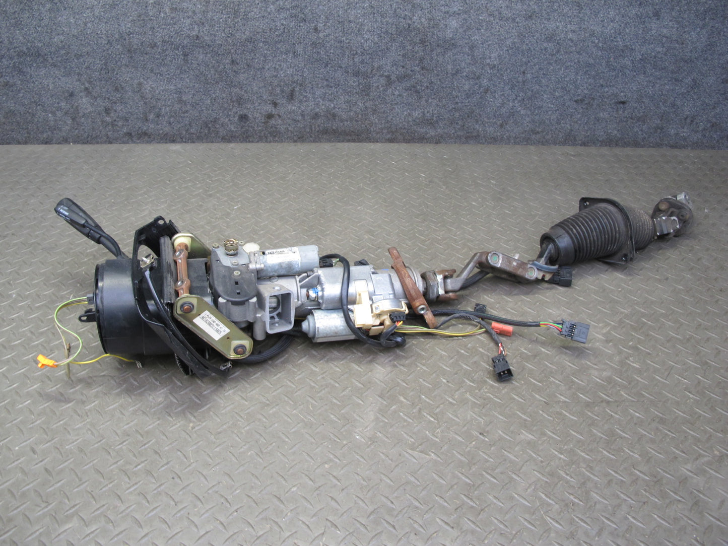 96-99 Mercedes W140 C140 CL Coupe Steering Column Switch Motor Assembly OEM