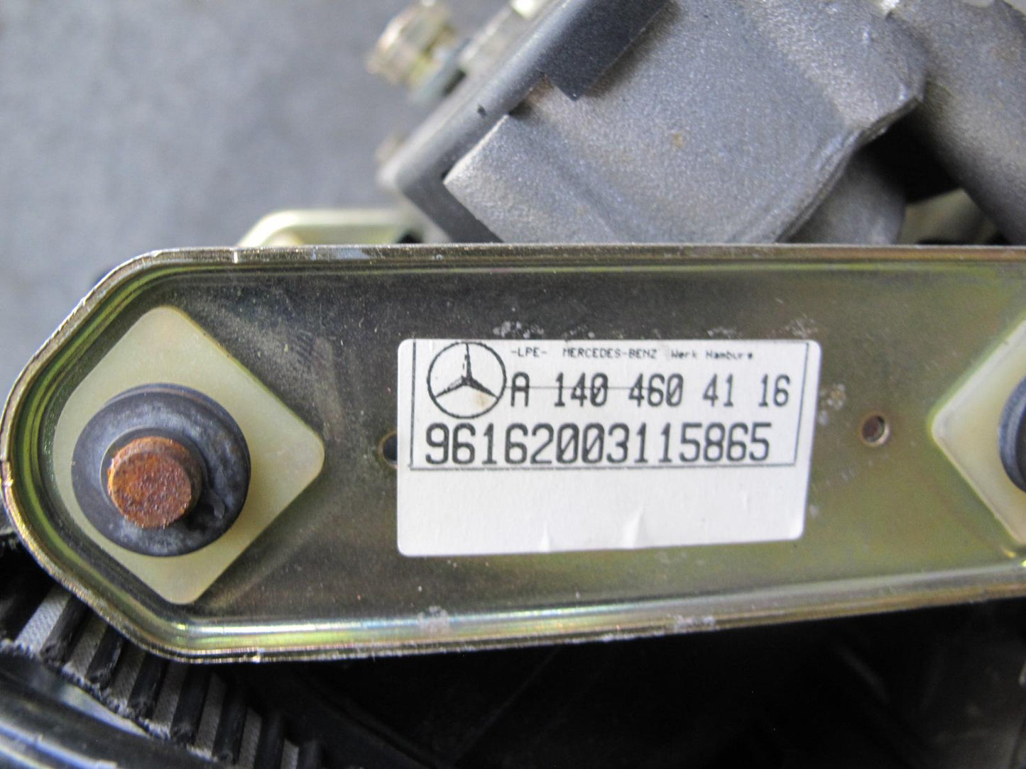 96-99 Mercedes W140 C140 CL Coupe Steering Column Switch Motor Assembly OEM