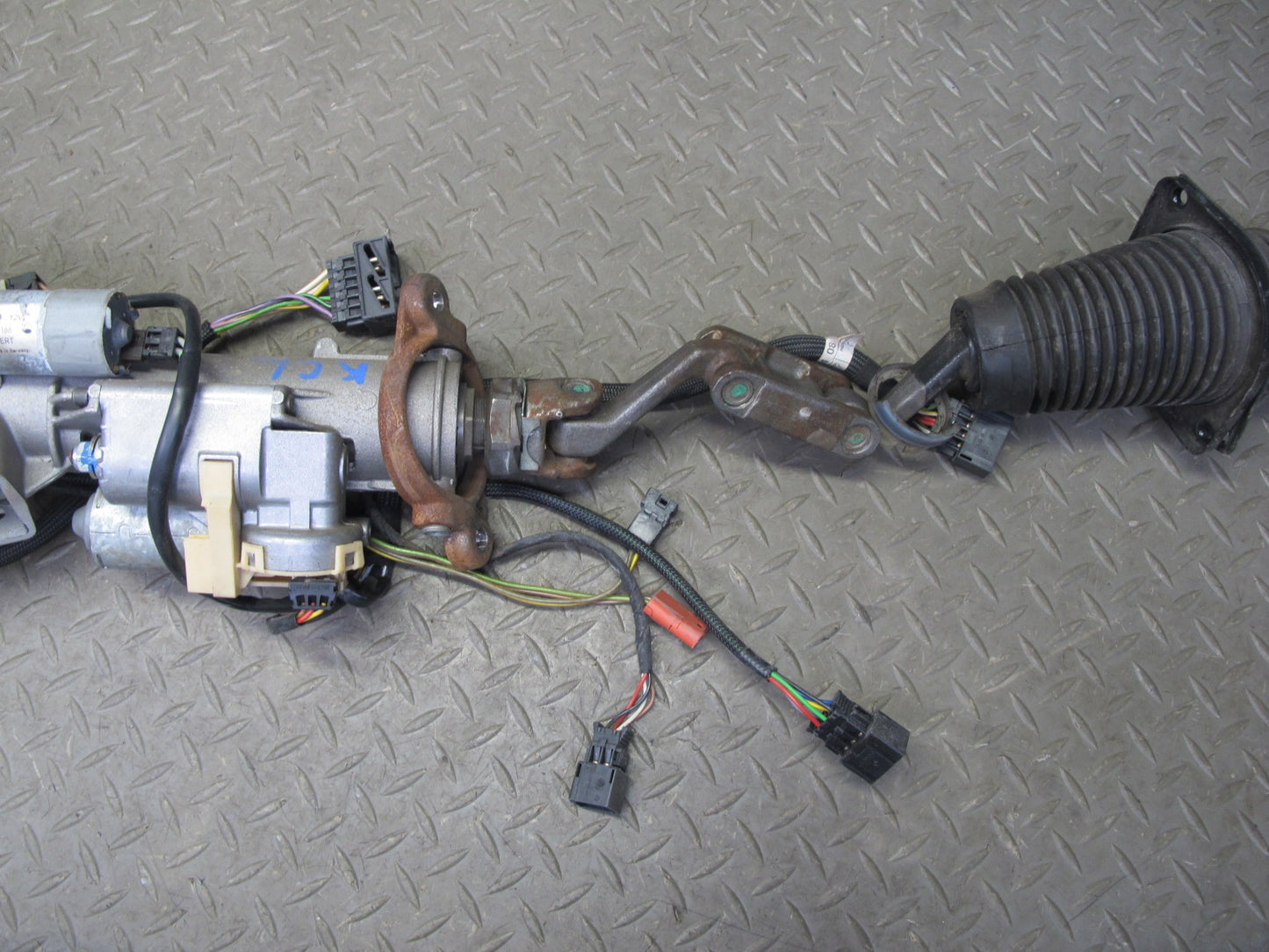 96-99 Mercedes W140 C140 CL Coupe Steering Column Switch Motor Assembly OEM