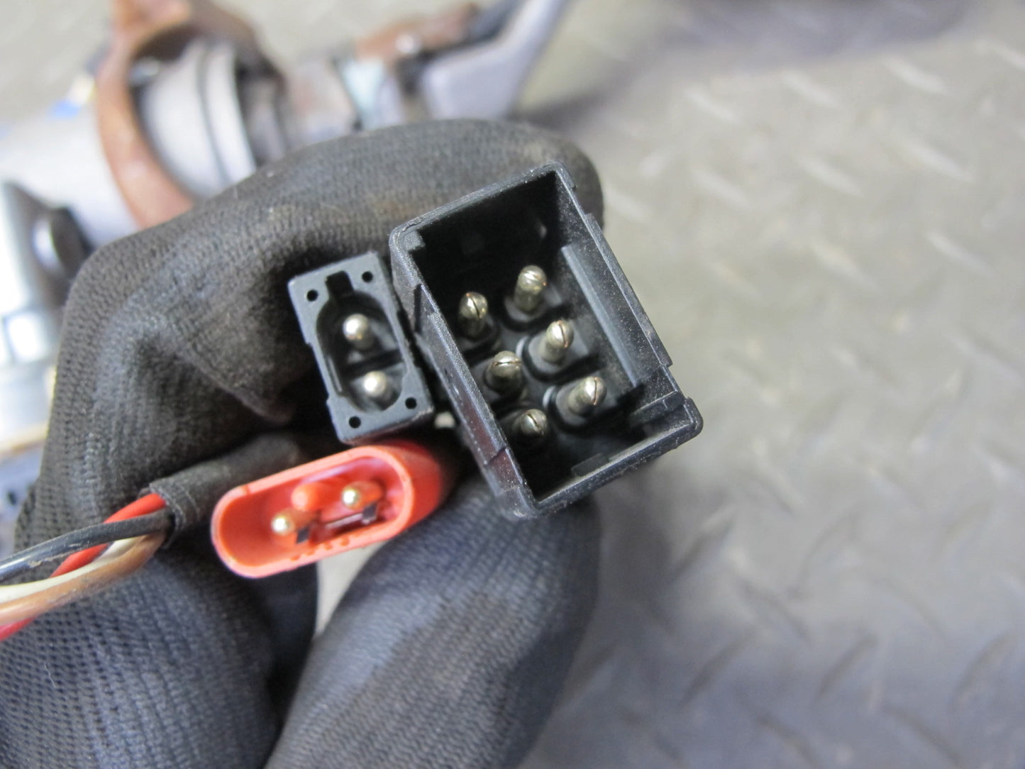 96-99 Mercedes W140 C140 CL Coupe Steering Column Switch Motor Assembly OEM