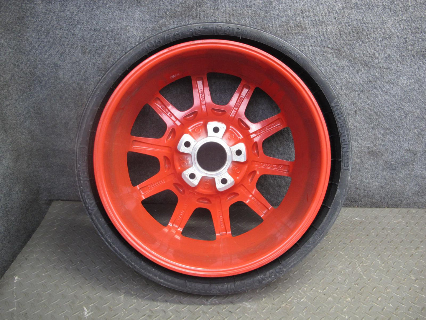 2011-2018 Porsche Cayenne S 958 Emergency Spare 18 Wheel 6.5J x 18 Rim W/ Tire