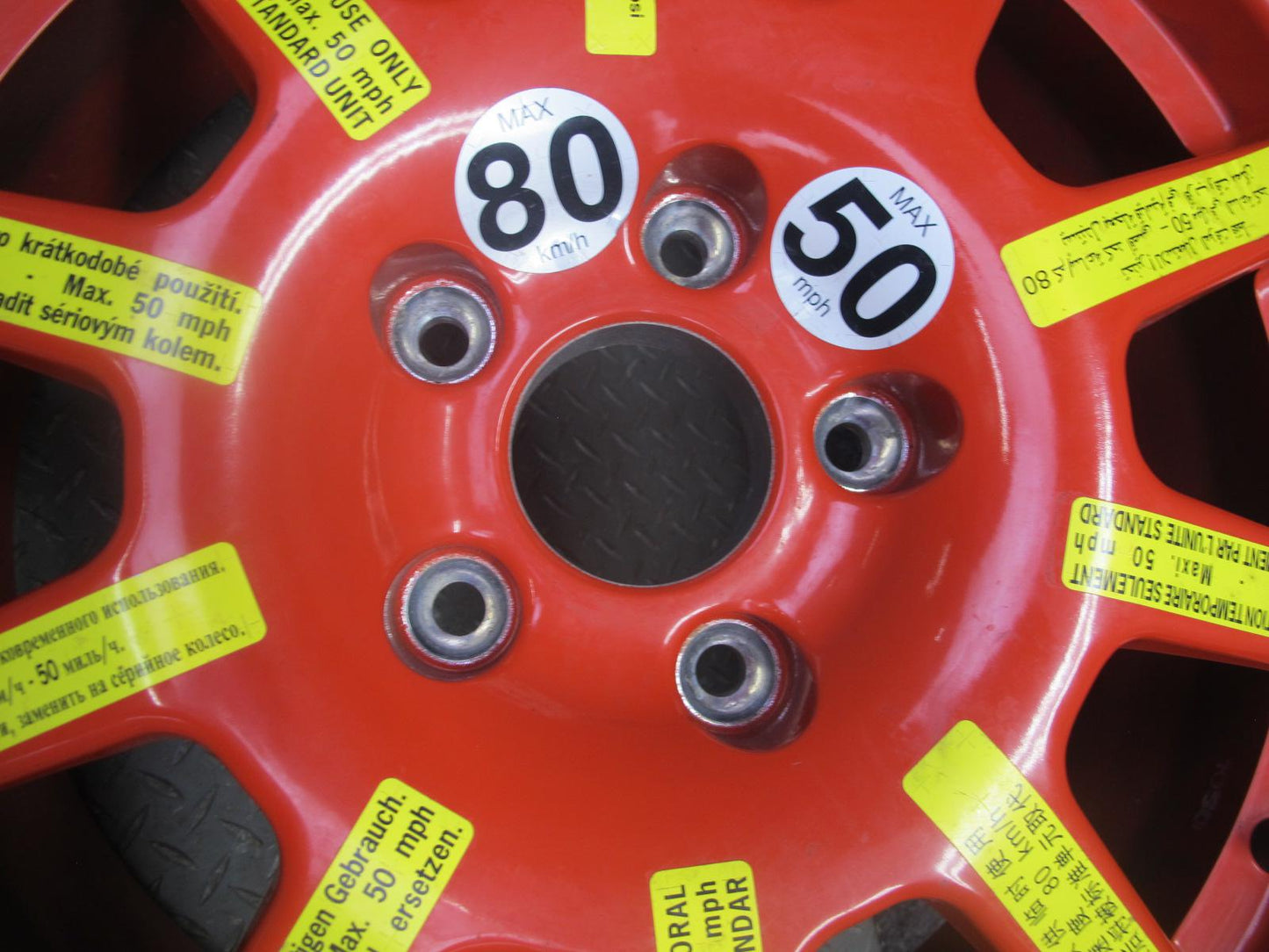 2011-2018 Porsche Cayenne S 958 Emergency Spare 18 Wheel 6.5J x 18 Rim W/ Tire