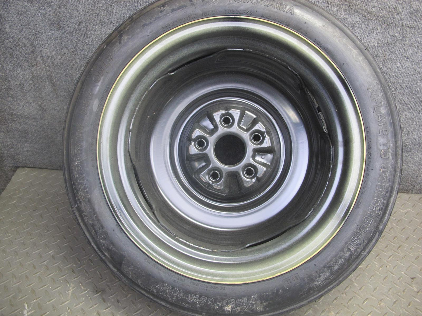 96-00 Toyota MARK2 JZX100 Spare Tire R16 16" Wheel 16x4T OEM