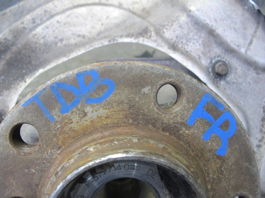 14-16 BMW F30 F31 F33 AWD Front Right Spindle Knuckle Wheel Hub Bearing OEM