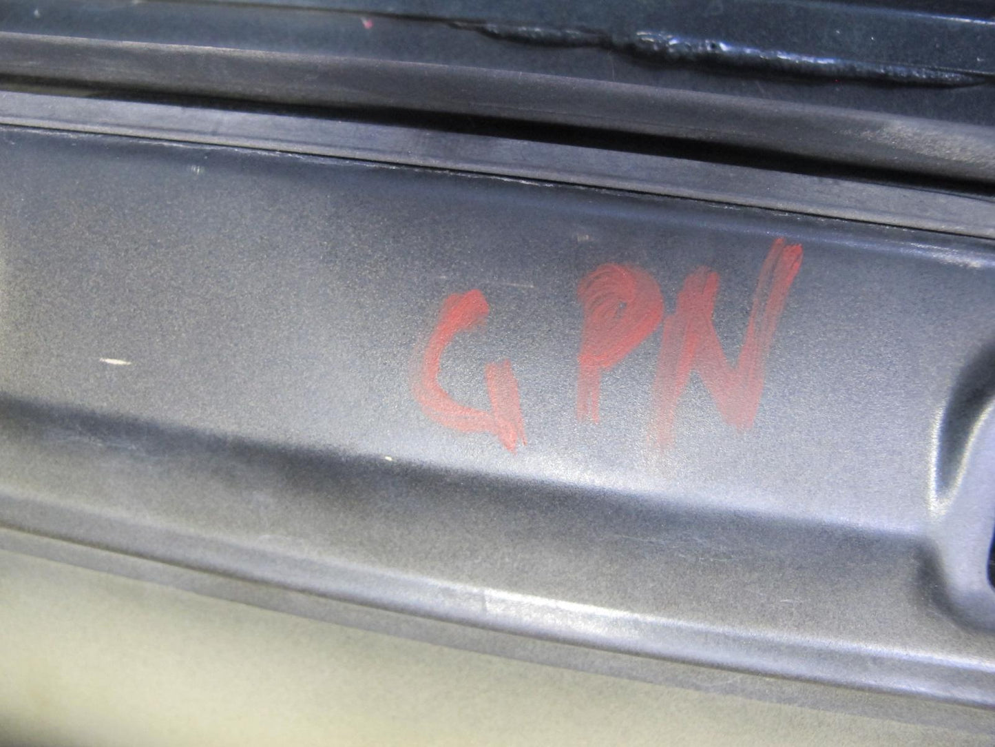 2005-2008 Porsche 911 997 Coupe Rear Third Brake Stop Light Panel Midnight Blue