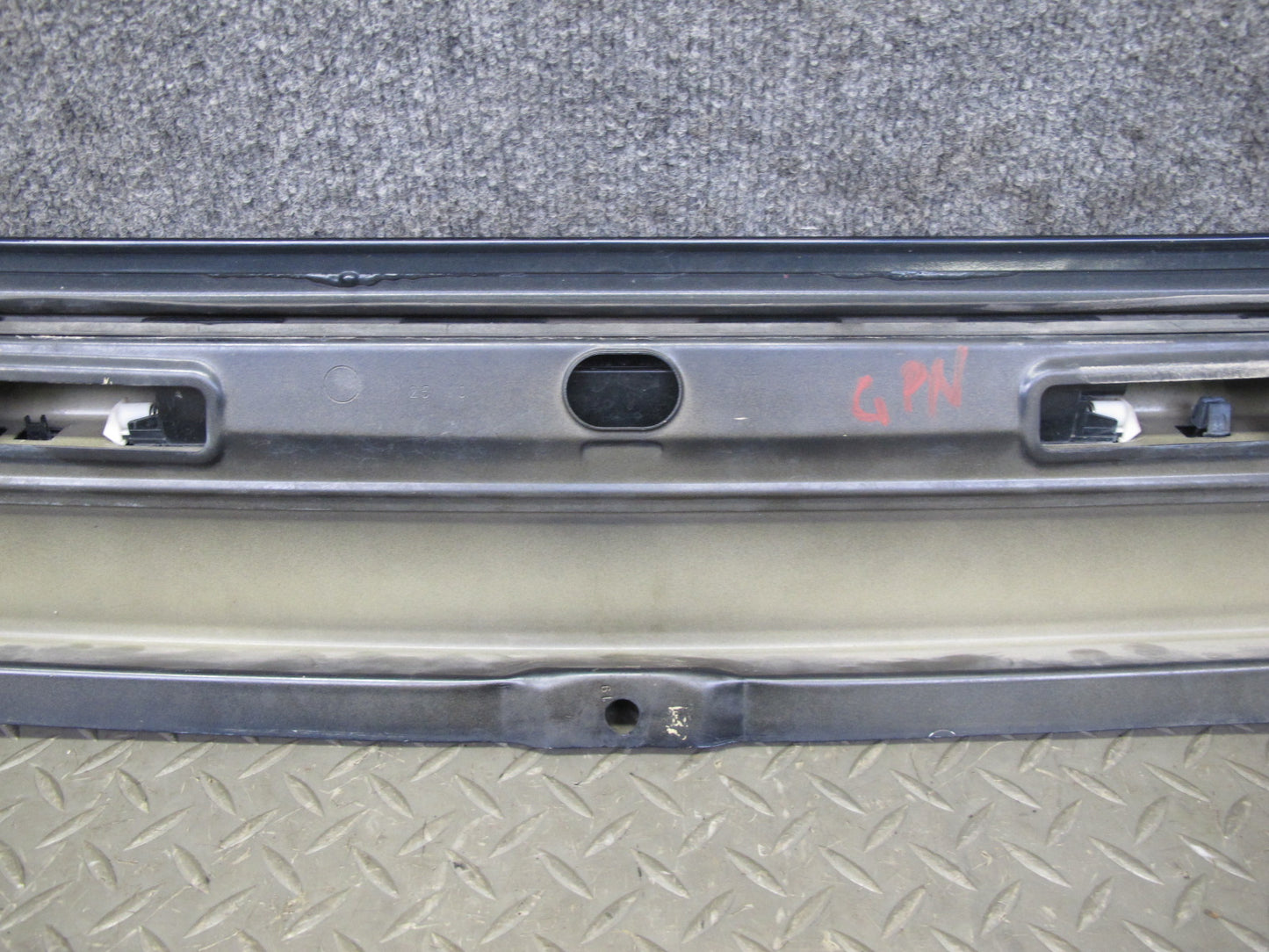 2005-2008 Porsche 911 997 Coupe Rear Third Brake Stop Light Panel Midnight Blue