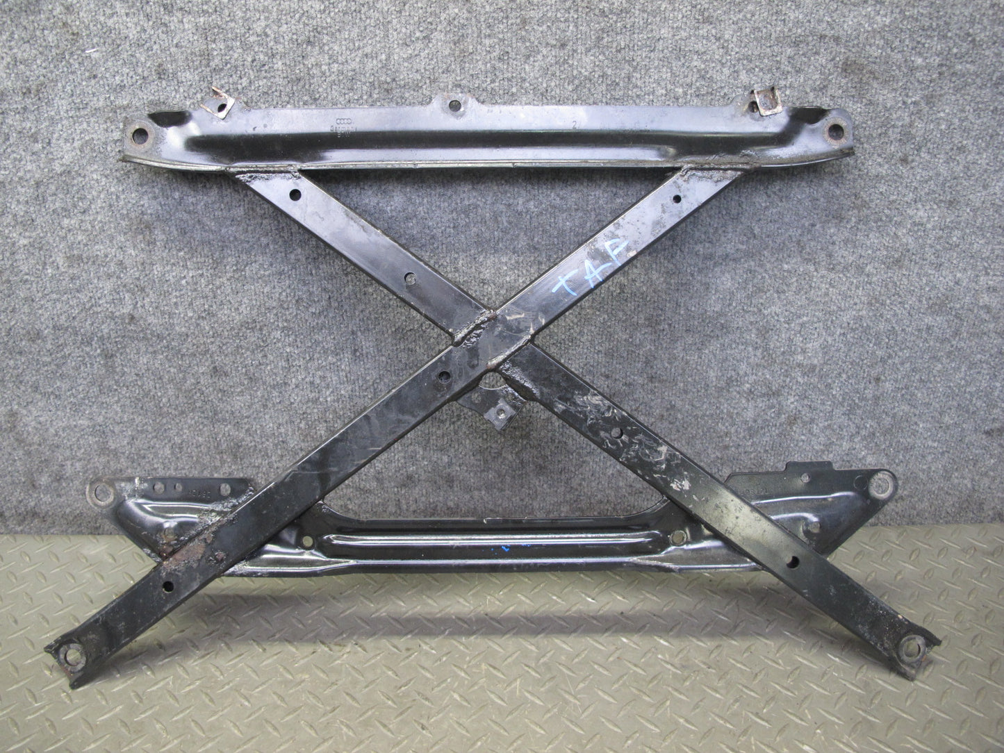 13-16 Audi B8 A4 S4 Engine Transmission Crossmember Brace Bracket 8K1399345B OEM