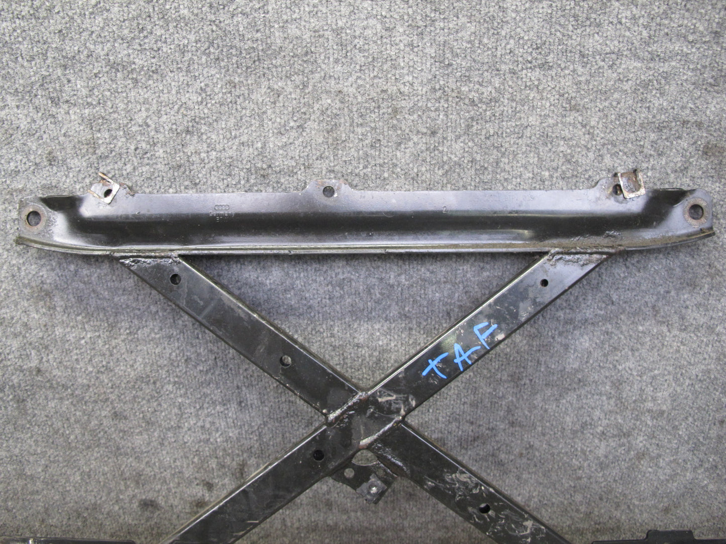 13-16 Audi B8 A4 S4 Engine Transmission Crossmember Brace Bracket 8K1399345B OEM