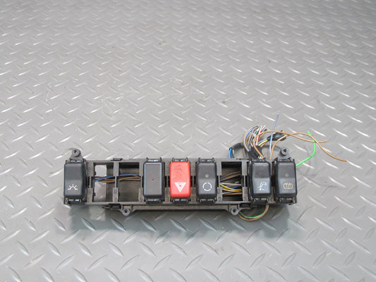 1990-1995 Mercedes W124 300D Center Console Upper Switch Panel OEM