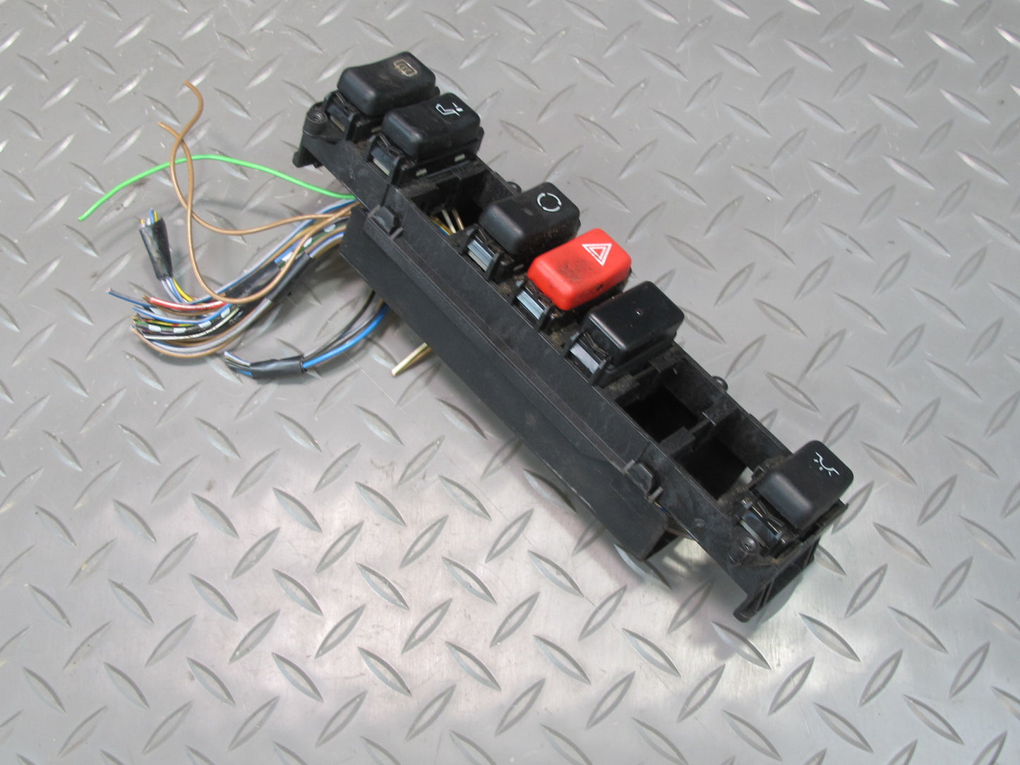 1990-1995 Mercedes W124 300D Center Console Upper Switch Panel OEM