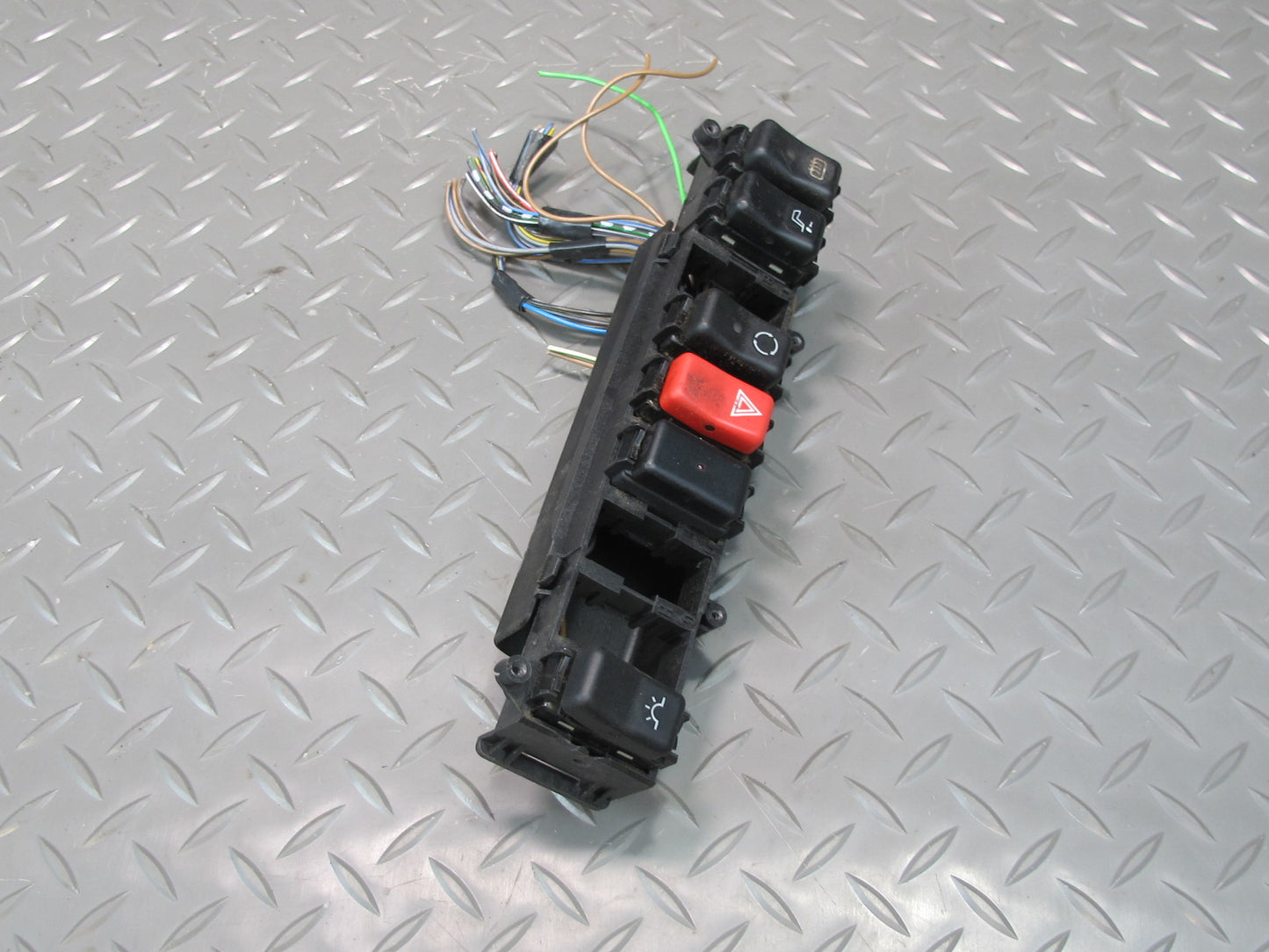 1990-1995 Mercedes W124 300D Center Console Upper Switch Panel OEM