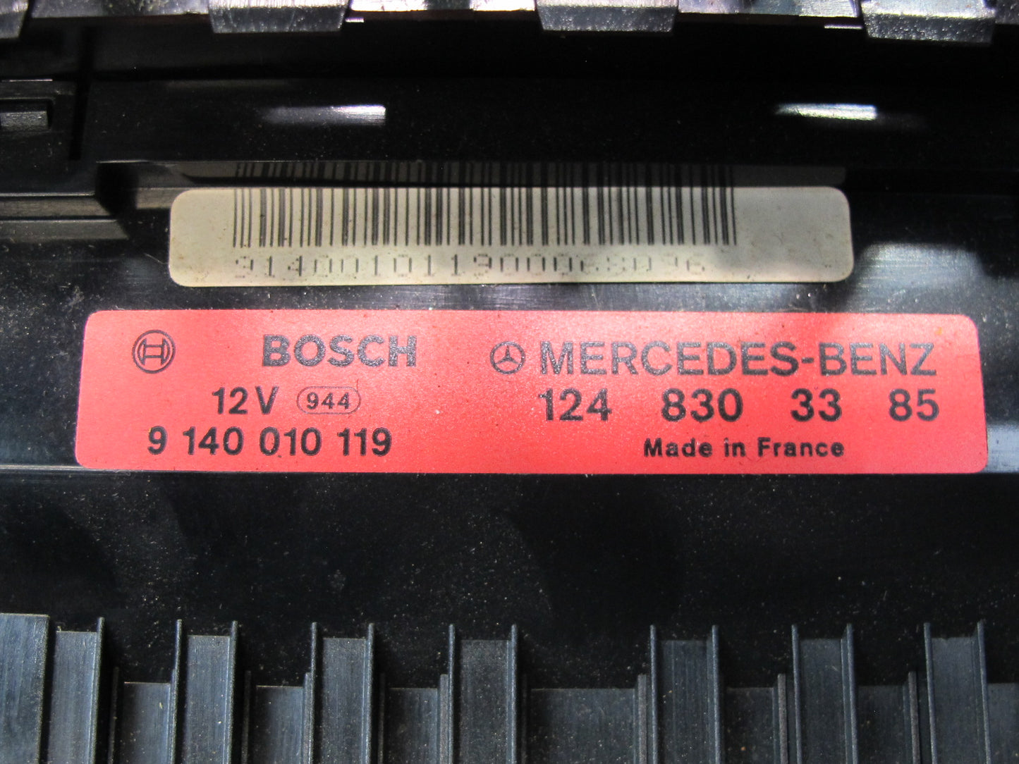 93-95 Mercedes W124 300D Climate Control Switch Panel 1248303385 OEM