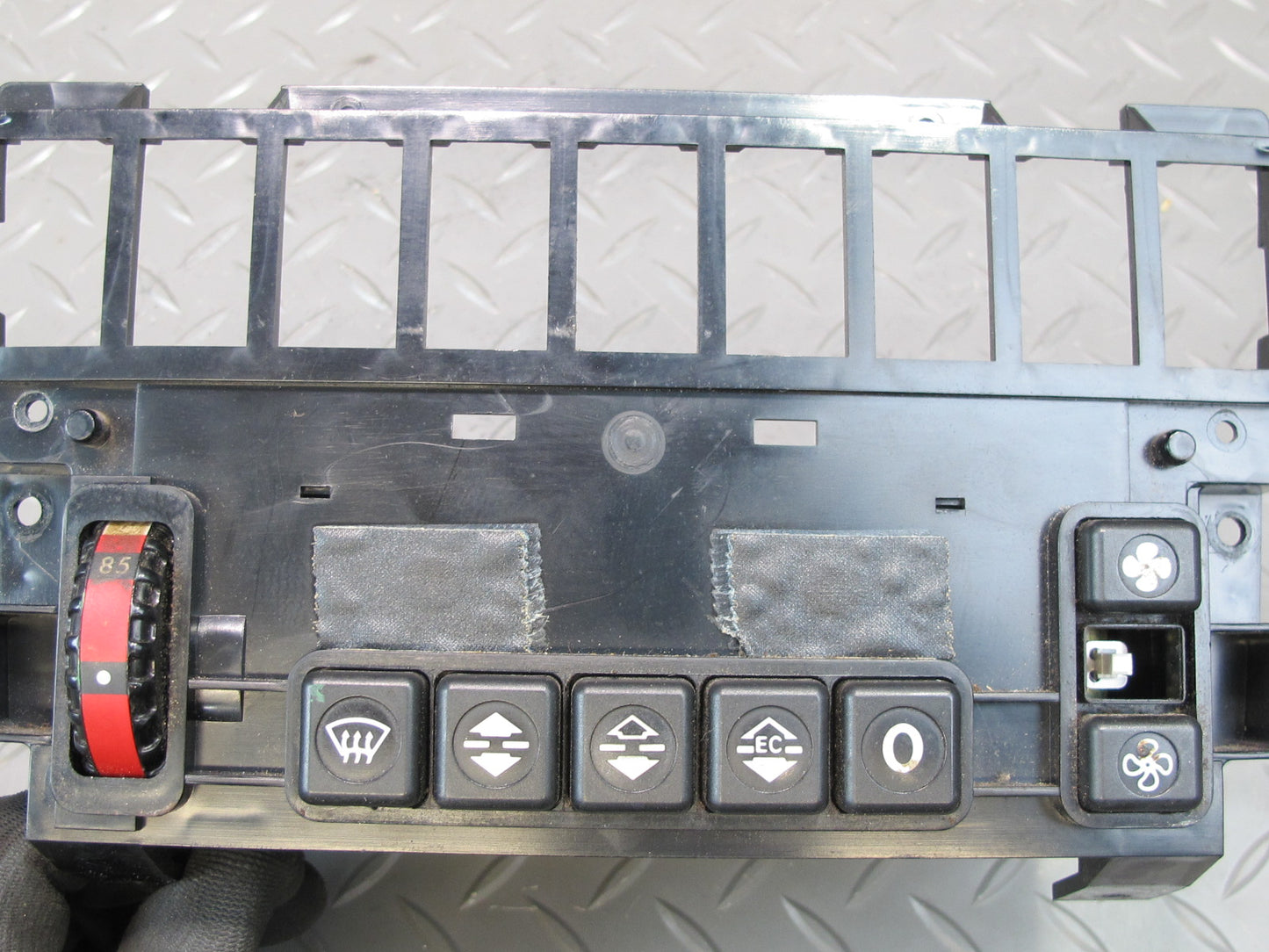 93-95 Mercedes W124 300D Climate Control Switch Panel 1248303385 OEM