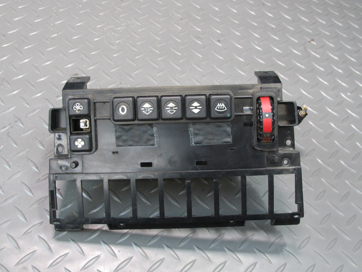 93-95 Mercedes W124 300D Climate Control Switch Panel 1248303385 OEM