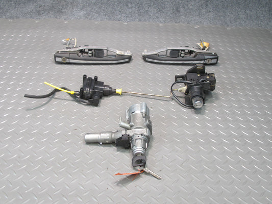 94-95 Mercedes W124 Sedan Ignition Trunk Front Door Lock Cylinder KEY Set OEM